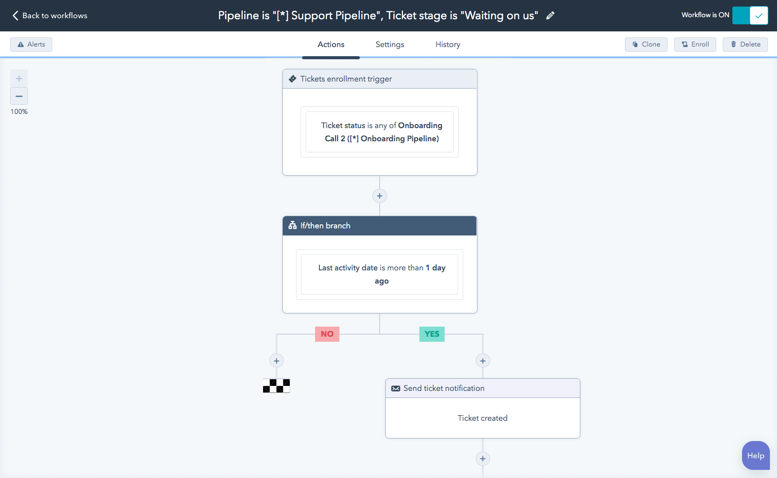 Ticket automation